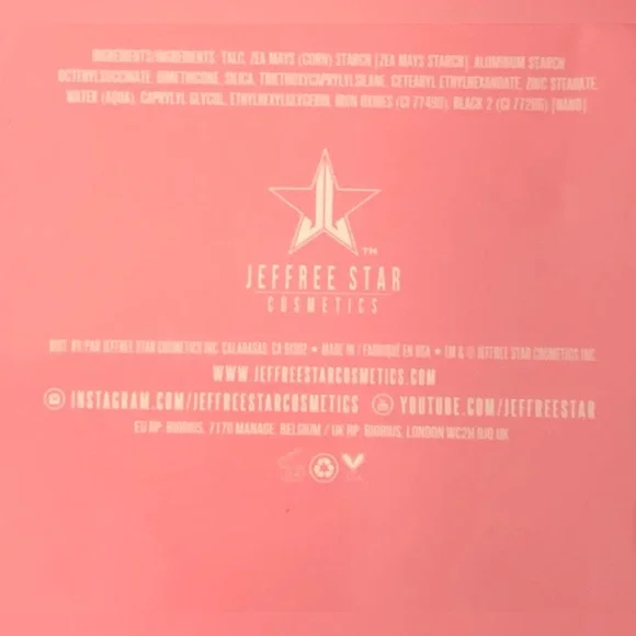 Jeffree Star Weirdo Eyeshadow - Matte Rich Black | Single Pan | NWT | Shadow - Picture 3 of 5